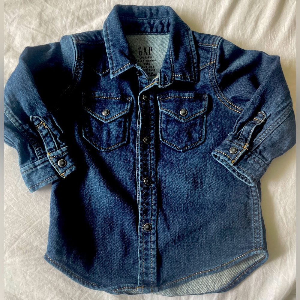 Baby Boy Gap Denim Shirt